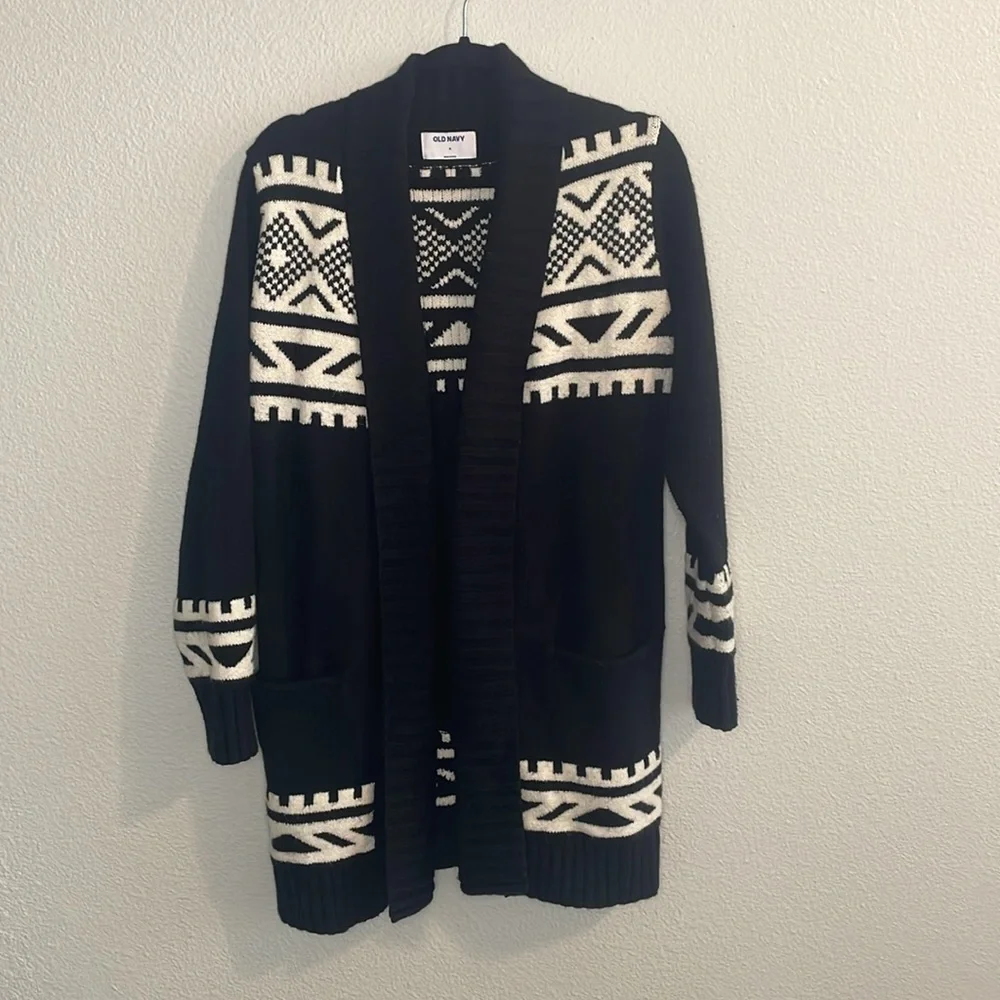 Aztec print cardigan - Picture 2 of 3